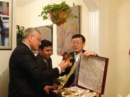 Visit of the President of CCECC - 2010